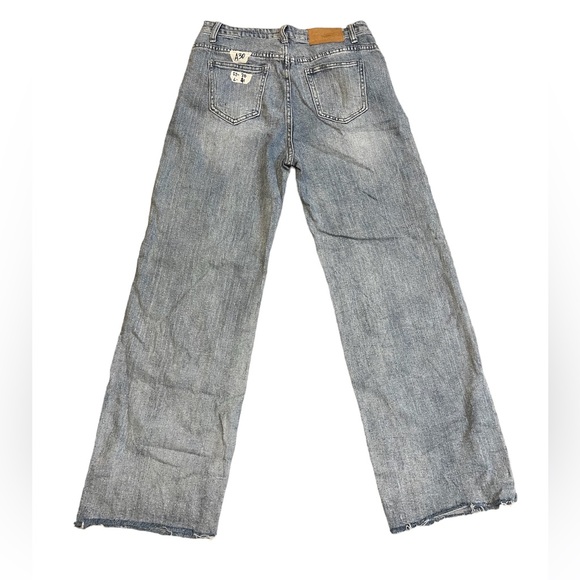 High-waisted Wide Leg jeans - Picture 3 of 3